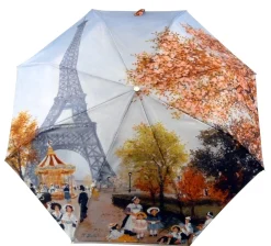 Guy De Jean By Fabienne Delacroix "Mi-Mai Tour Eiffel" Pliant