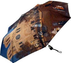 Guy De Jean By Fabienne Delacroix "Notre Dame Rue De Paris" Pliant