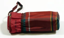 Guy De Jean Ecossais Pliant Manuel Rouge