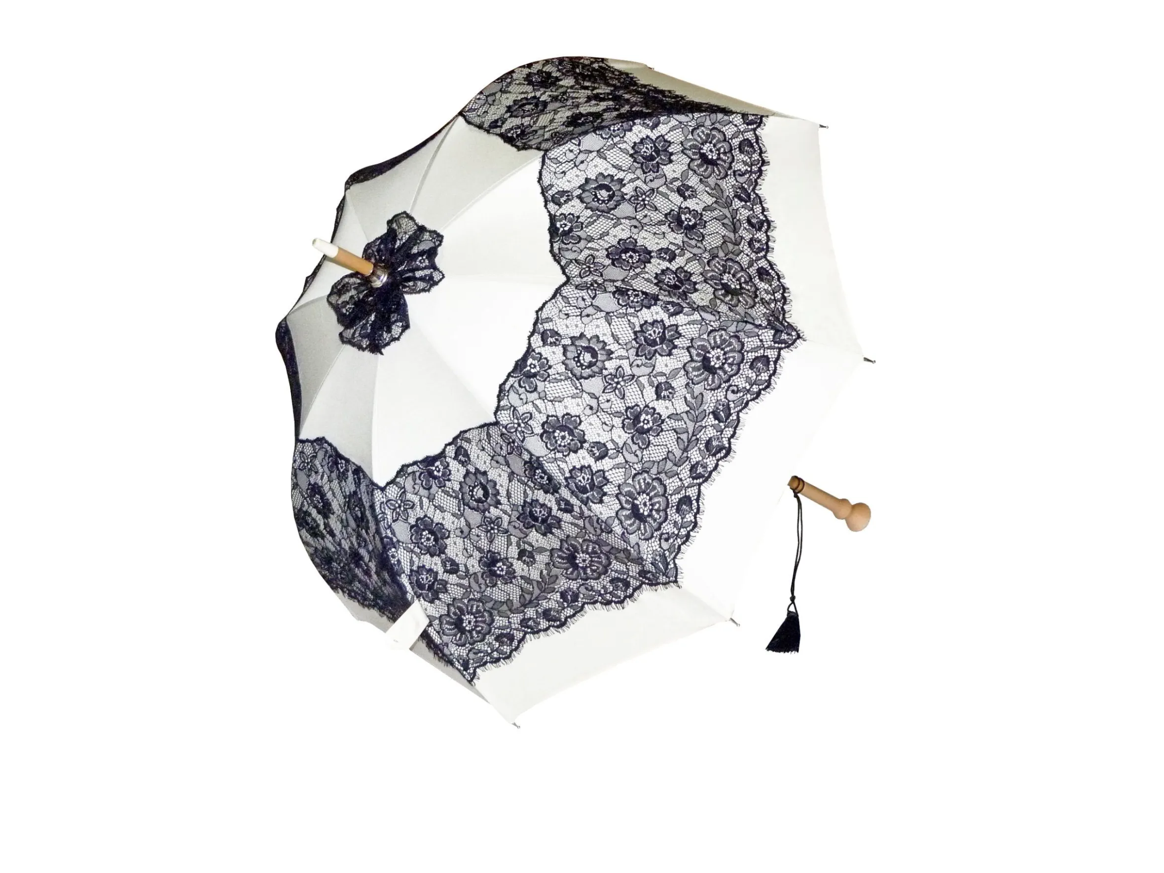 Guy De Jean Ombrelle Sissi Coloris Ivoire