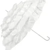 Guy De Jean Ombrelle Volant Blanc