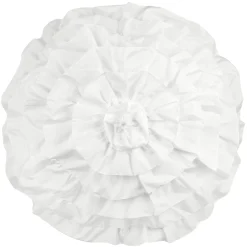 Guy De Jean Ombrelle Volant Blanc